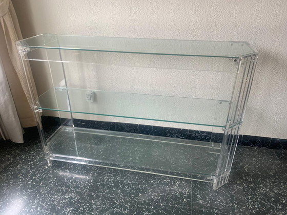 Consolle vintage in metacrilato e vetro – Console, Altro (photo 5 of 6)