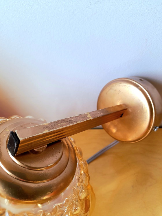 Image 1 of Paire d appliques bulles Helena Tynell 70s 