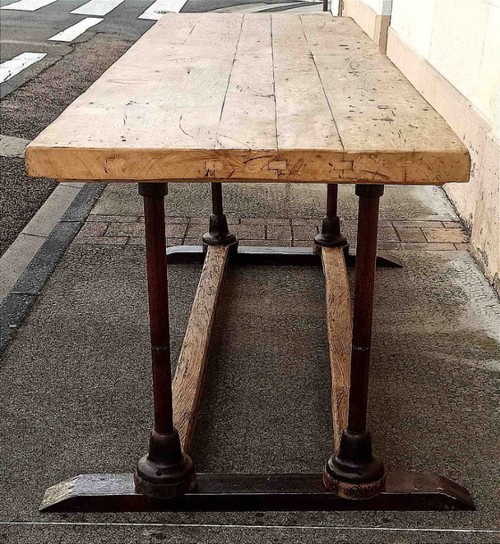Image 1 of Table d'atelier 2,60 m