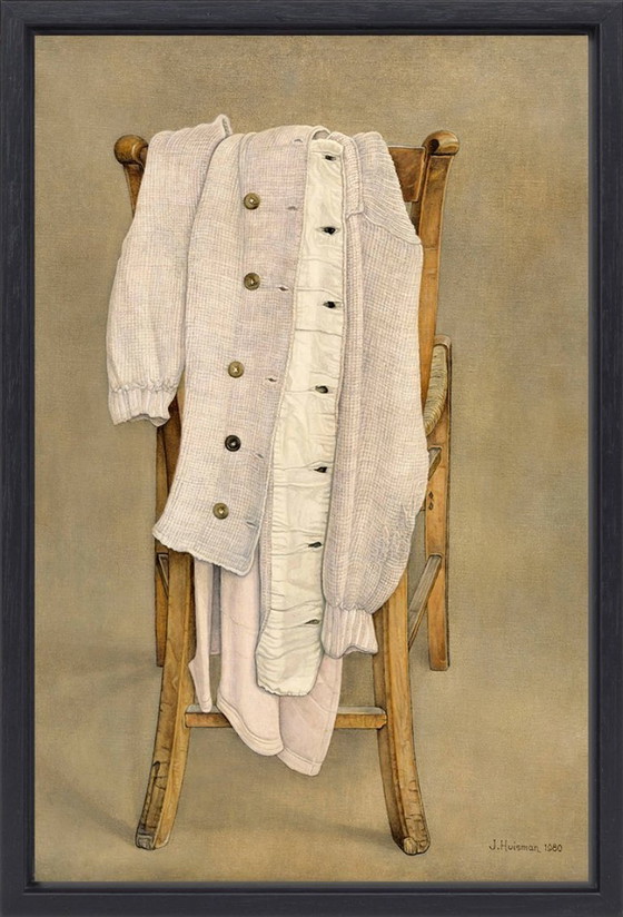 Image 1 of Jopie Huisman---Borstrok sur la chaise Deventer--dans un nouveau cadre