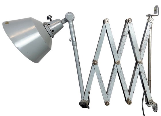 Image 1 of Industrial Scissor Wall Lamp by Curt Fischer for Midgard, 1930s