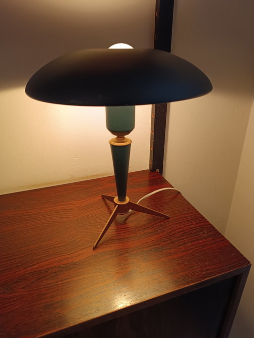 Vintage Louis Kalff Bijoux Tischlampe