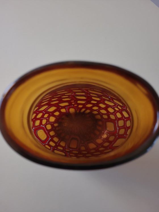 Image 1 of Waffle glass by Adriano Dalla Valentina, Murrinni glass