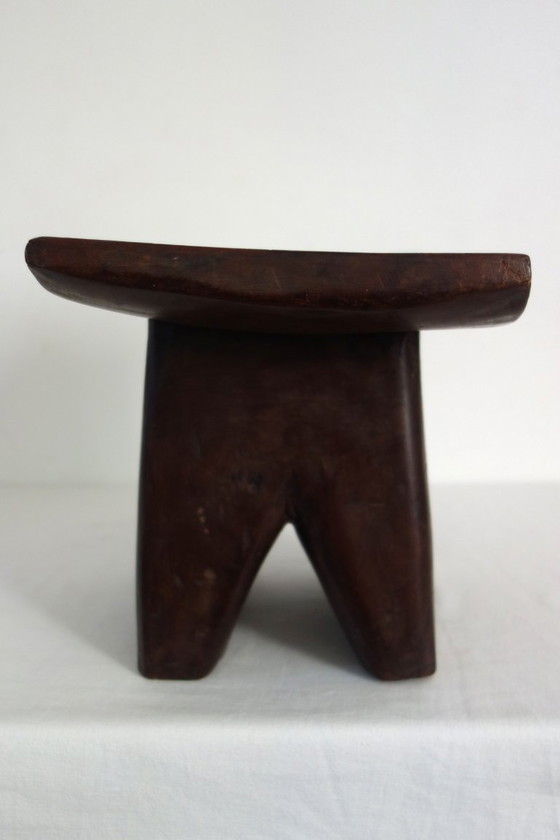 Image 1 of Small vintage African stool