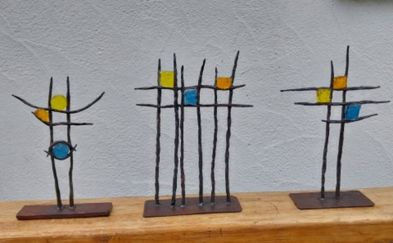 Image 1 of JLB Triptychon Mrs Universe – Bruder Sonne, Schwester Mond, Mutter Erde – Dreifaltigkeit