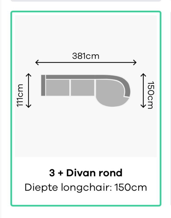 Image 1 of Luxe Dordoni loungebank