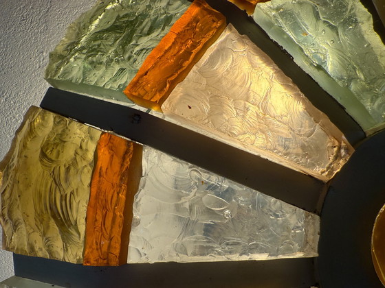 Image 1 of Lampe aus Muranoglas in sommerlichen Farbtönen