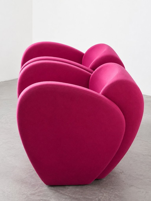 2 poltrone Moroso "Size Ten" di Ron Arad – fauteuils, Wool
