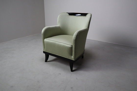 Image 1 of Satz von vier Art-Déco-Sesseln, 1930-1950