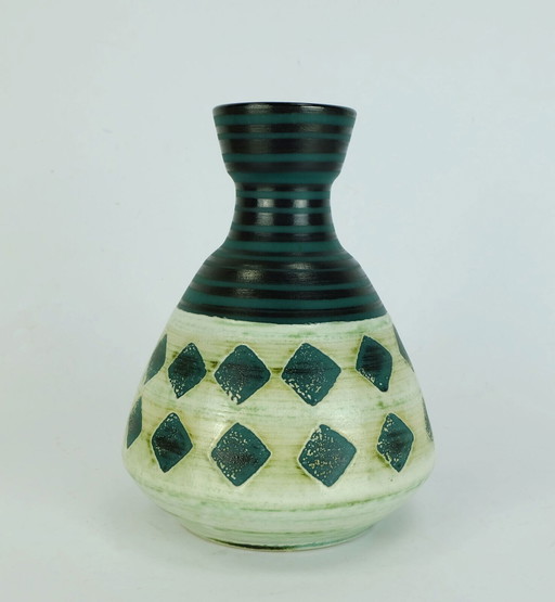 Dümler & Breiden mid century Vase Modell 128-20 abstraktes Dekor