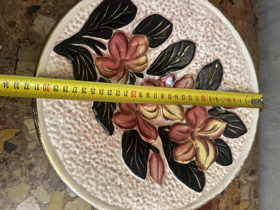 Image 1 of Vallauris ceramic centerpiece / fruit basket / empty pocket - 1960s