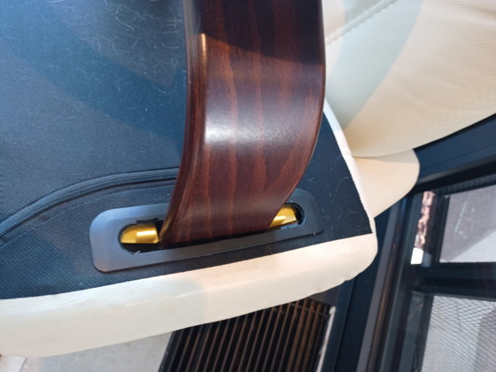 Stressless Ekornes Consul Maat Medium Met Voetenvankje – Fauteuils, lamine, Leather (photo 5 of 13)
