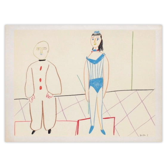 Pablo Picasso Lithograph Comédie Humaine : 30.1.54. I – Lithographs & prints, Paper (photo 5 of 5)