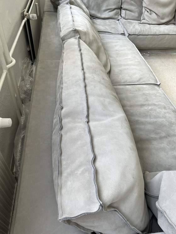 Image 1 of Baxter Budapest Zachte Sofa 3-delige Cat. A Nabuck Lichtgrijs