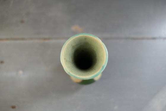 Image 1 of Art-Deco-Vase Faiencerie de Thulin Belgien