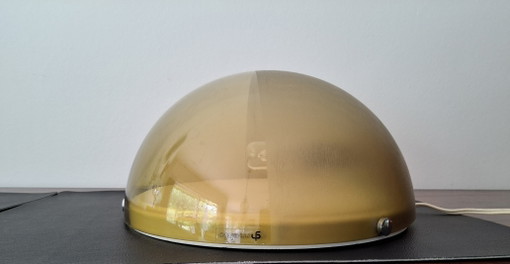 Lampada da parete vintage degli anni '60 disegnata da Gio Ponti per Harvey Guzzini
