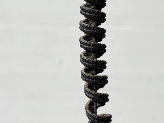 Image 1 of Rara lampada a sospensione con decorazioni a rilievo a bolle, anni '70.