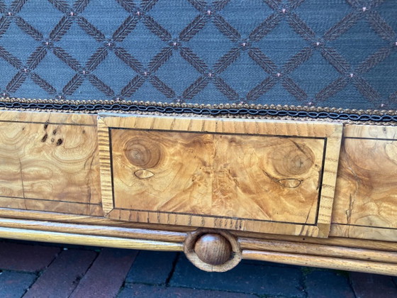 Image 1 of Antique Biedermeier sofa 3 persons art deco style