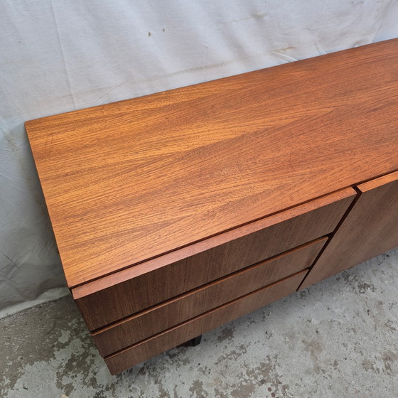 Image 1 of Vintage Jaren 60 Deens Sideboard, Wandmeubel Dressoir Teak