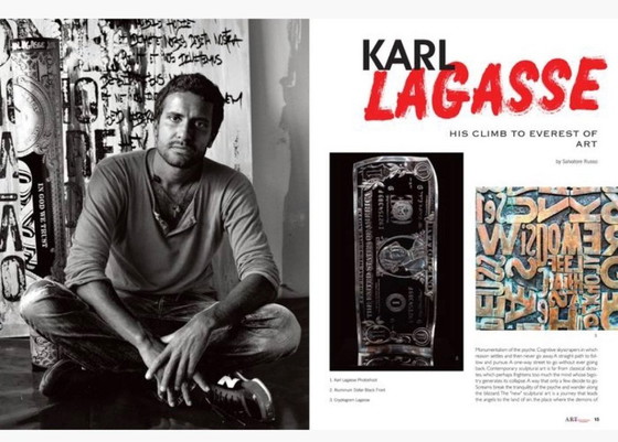 Image 1 of Karl LAGASSE - Art Dollar 35 - Impression plexiglas