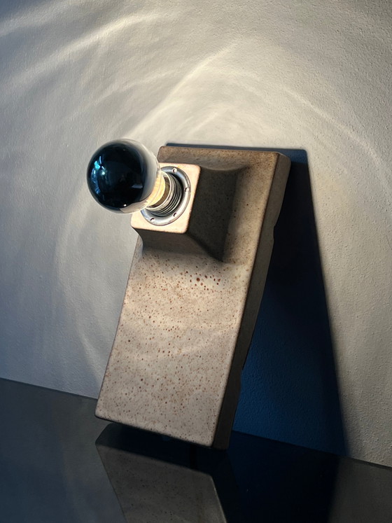 Vintage ceramic table/wall lamp – Waldi Leuchten – Reading Lamp, Organic Modern (photo 4 of 6)