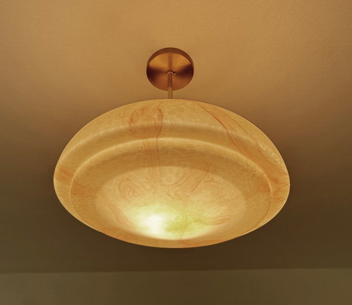 Art Deco Glass Pendant Lamp