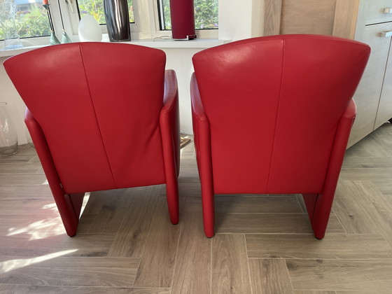 2 Jori Fauteuils Leer En Hocker – Leather (photo 4 of 5)