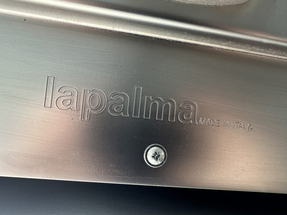 4 sgabelli da bar Lapalma LEM - Azumi - pelle e cromo – Metal, Leather (photo 6 of 7)