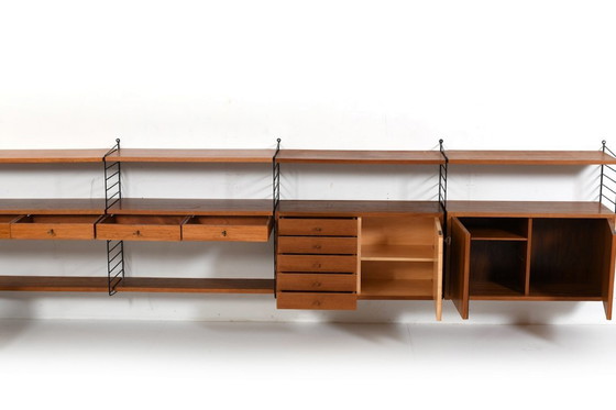 Image 1 of Shelf System by Kajsa & Nils Nisse Strinning for String AB 1950s