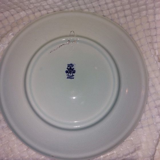 Image 1 of Delfts blauw sierbord seizoen de zomer