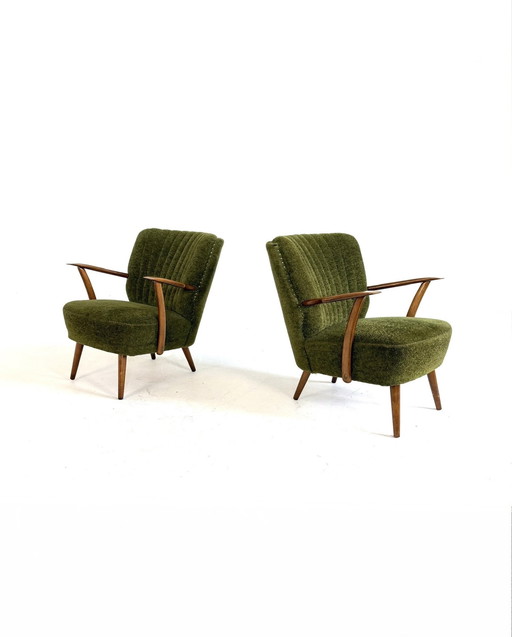 2x vintage cocktailfauteuil '60