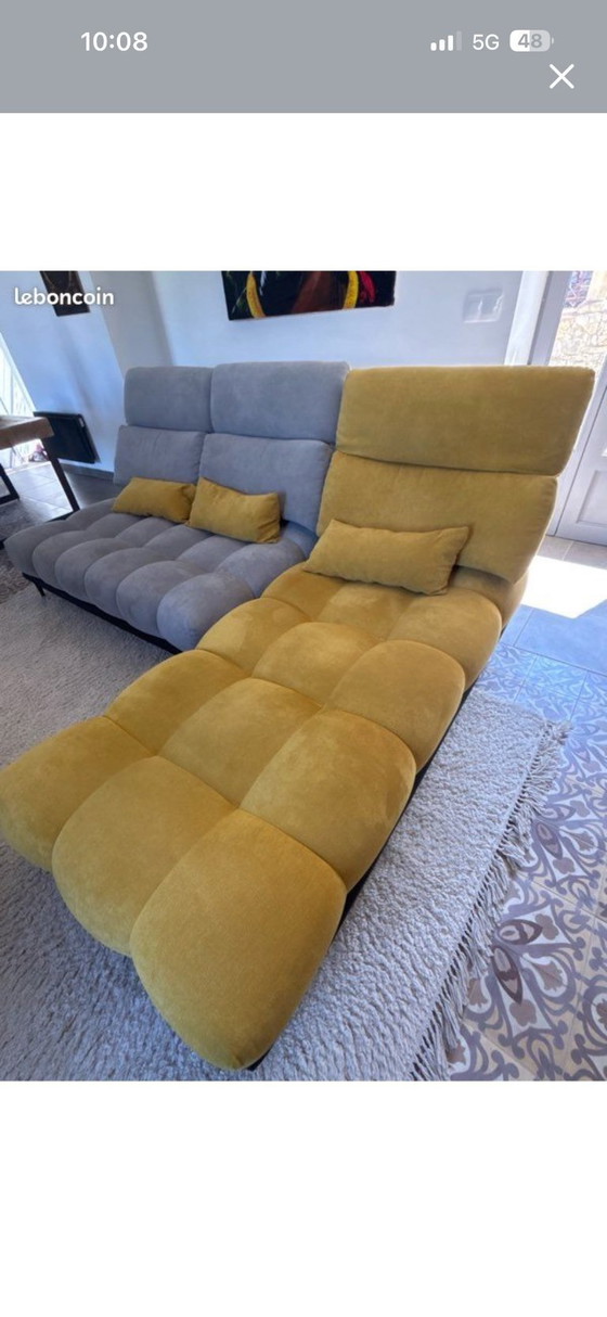 Image 1 of Divano modulare con 2 elementi separabili, marca XXL – angolare o separato