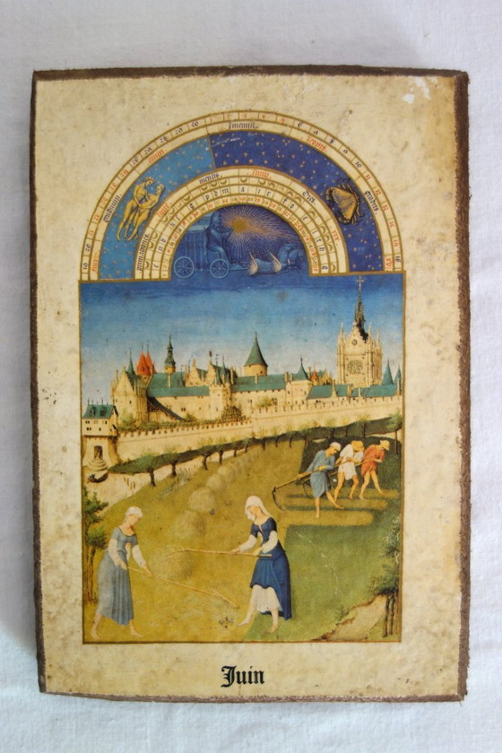 Image 1 of Curiosity: 12 calendar paintings from the Très Riches Heures of the Duc de Berry