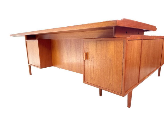 Image 1 of Arne Vodder Chefschreibtisch Modell 209 – Sibast, Dänemark, 1960
