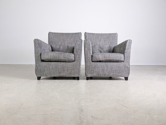 Image 1 of Original 2-piece set Marac Morgana armchairs, Italian design