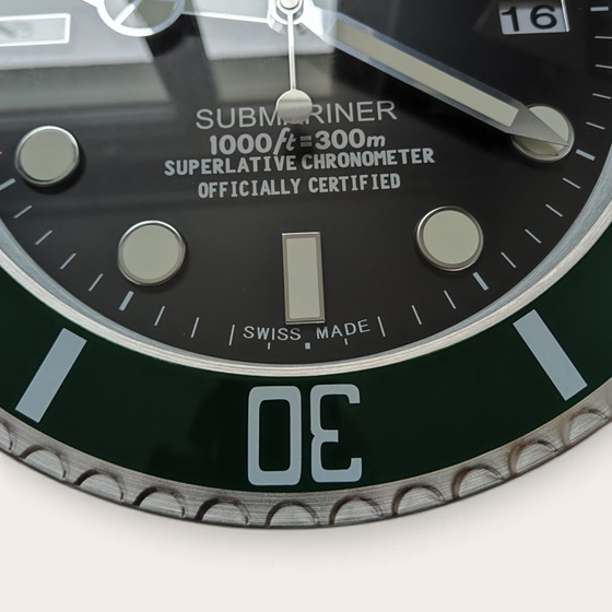Reloj de pared Rolex Submariner – Objetos decorativos, Metal, Plastic (photo 6 of 10)