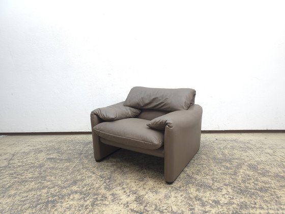 Image 1 of Sillón Cassina Maralunga, sillón de diseño, sillón de cuero, silla