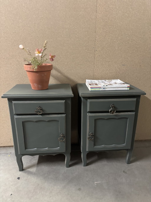 Brocante Nachtkastjes – Wood