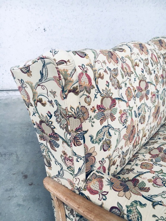 Image 1 of Dreisitzer-Sofa mit hoher Ohrenlehne im Stil der frühen 1900er Jahre