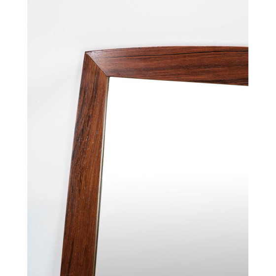 Image 1 of Mid century Danish mirror in rosewood, 1960s