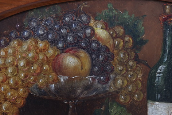 Image 1 of Natura morta dipinta a olio su tavola dall'artista belga A. Heynderickx, 1922