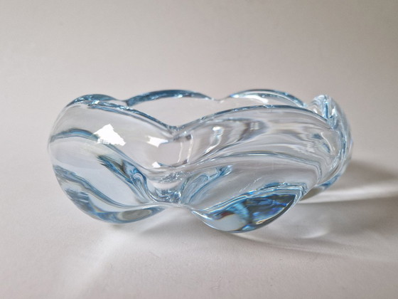 Vicke Lindstrand - Orrefors - "Stella Polaris" Schaal - Gesigneerd – Schalen, Glass (photo 3 of 5)