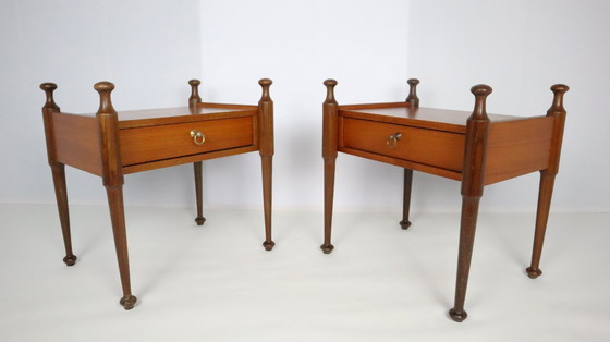 Image 1 of Juego de 2 mesillas de noche escandinavas