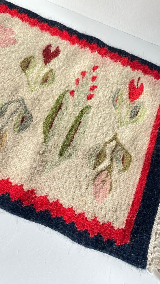 Image 1 of Rollakan Rug, Vintage Tulip Design