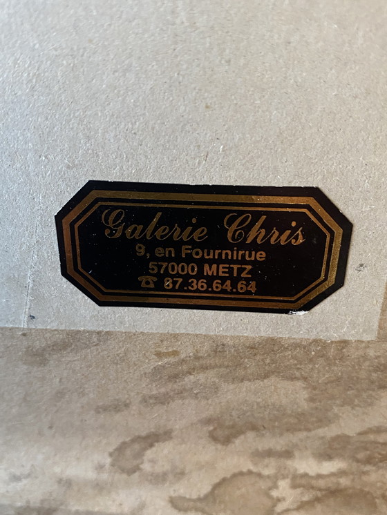 Image 1 of Un dipinto unico e originale di Paul Fickinger