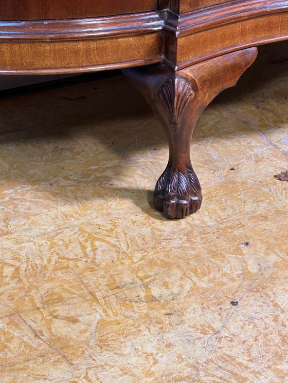 Image 1 of Late Victorian / Early Edwardian Display Cabinet (1880–1900)  A truly charming late Victorian to early Edwardian display cabinet