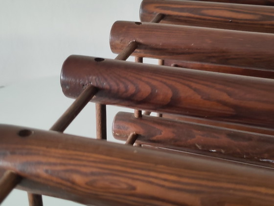 Portabottiglie Vintage Richard Nissen Langaa Denmark – Wood (photo 9 of 13)
