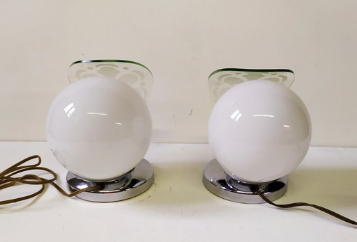 Art Deco Table Lamps, set of 2, 1920