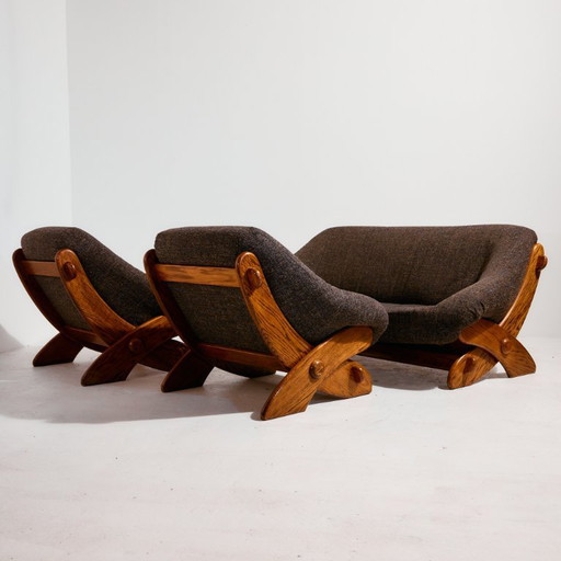 MK10358 Upholstered sofa set, Set of 3