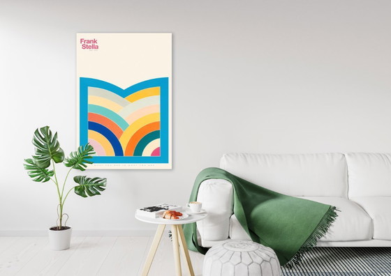 Image 1 of What you see is what you see - Frank Stella poster 50 × 70 cm